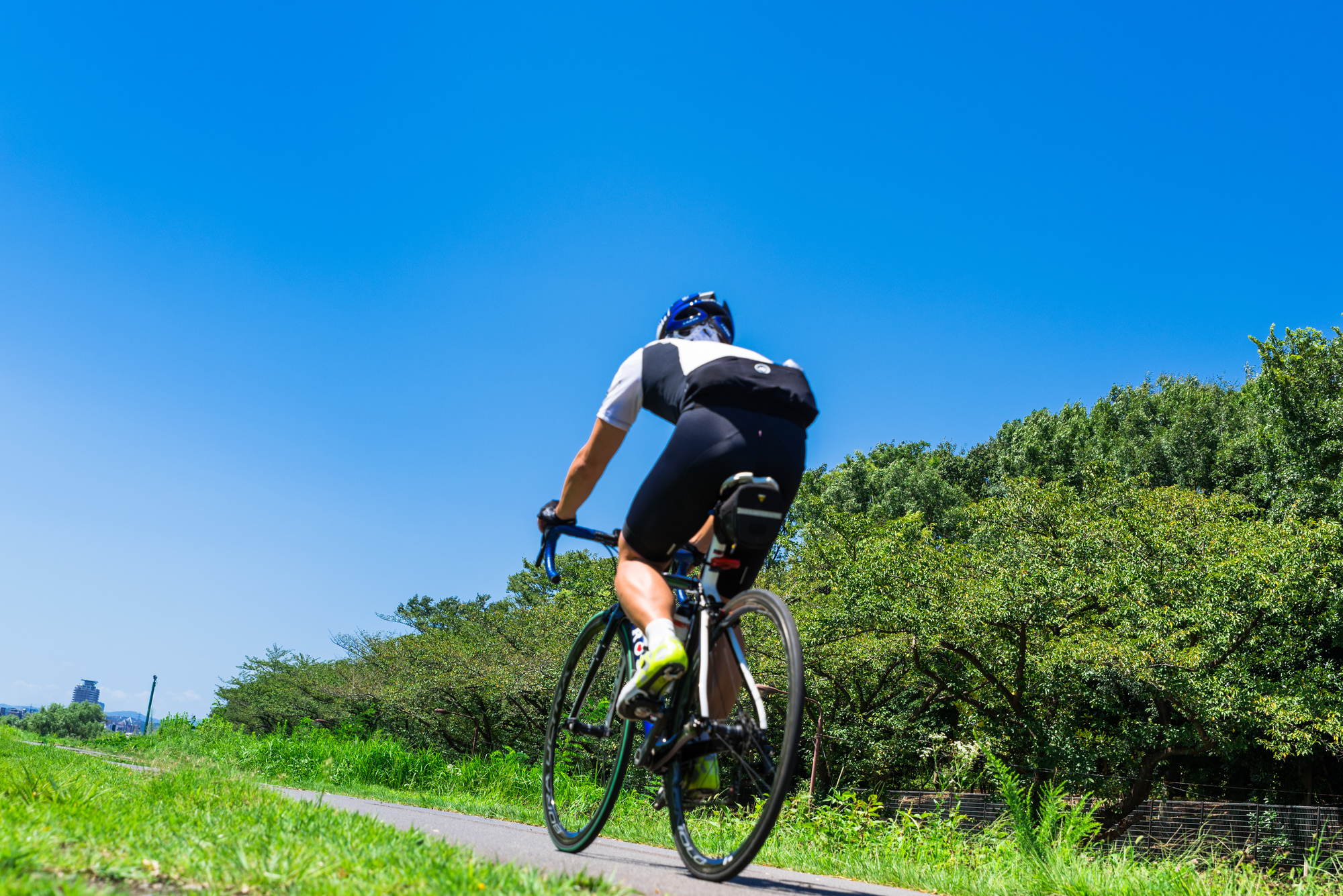 サイクリング自転車に乗れない